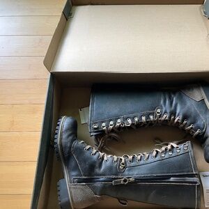 TIMBERLAND Wheelwright Face Women's Knee High Boots/Riding Boots in SIZE 7